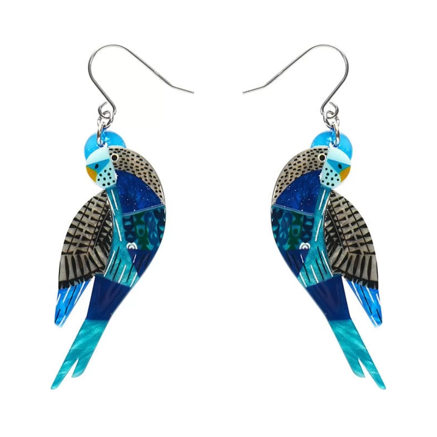 A Budgie Named Chirp Drop Earrings*Erstwilder Cheap