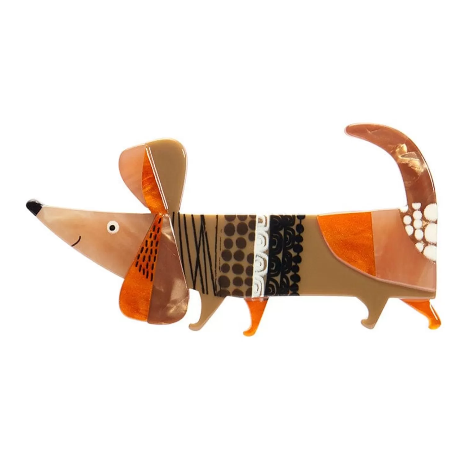 A Dachshund Named Bark Brooch*Erstwilder Best Sale