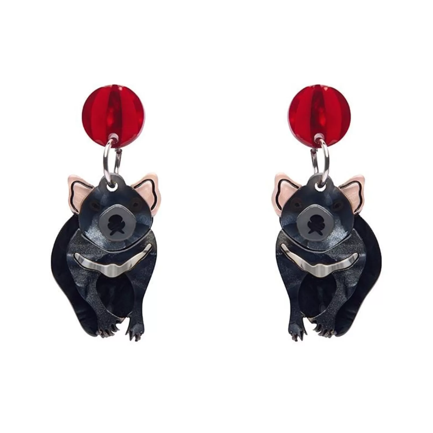 A Devilish Christmas Earrings*Erstwilder Clearance