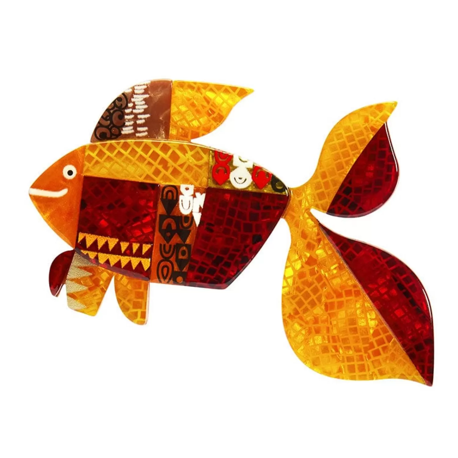 A Goldfish Named Silence Brooch*Erstwilder Sale