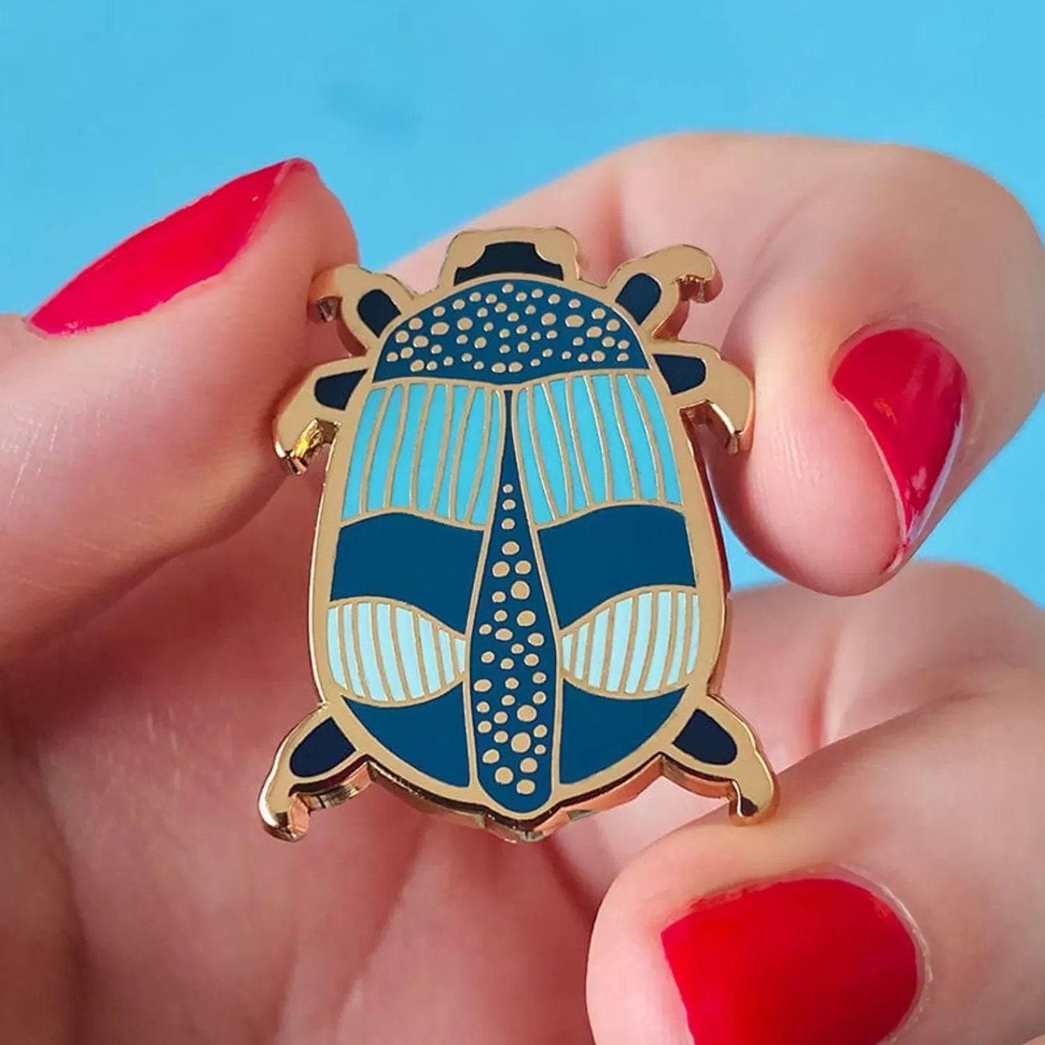 A Jewel Among Beetles Enamel Pin*Erstwilder Shop