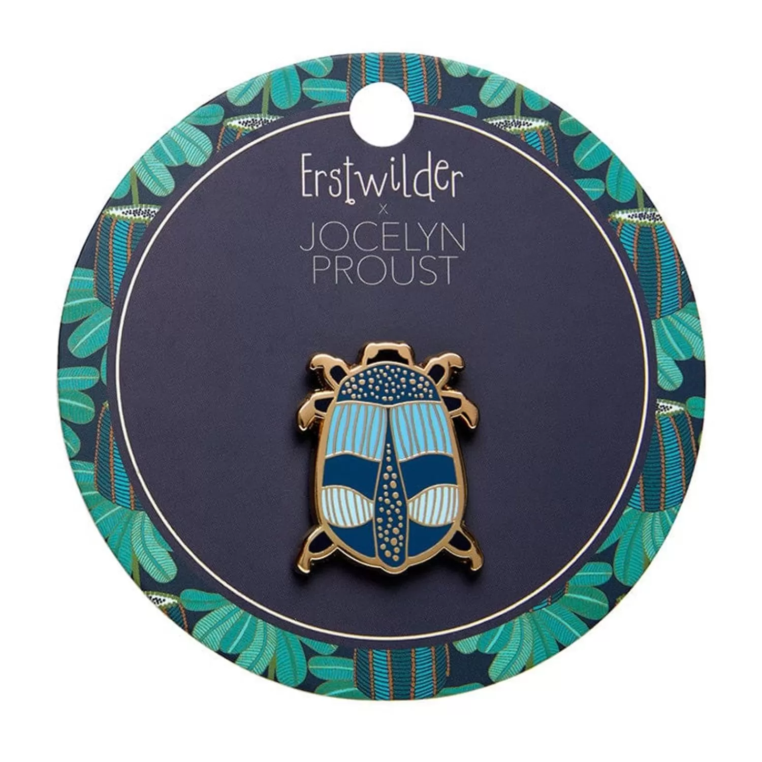 A Jewel Among Beetles Enamel Pin*Erstwilder Shop