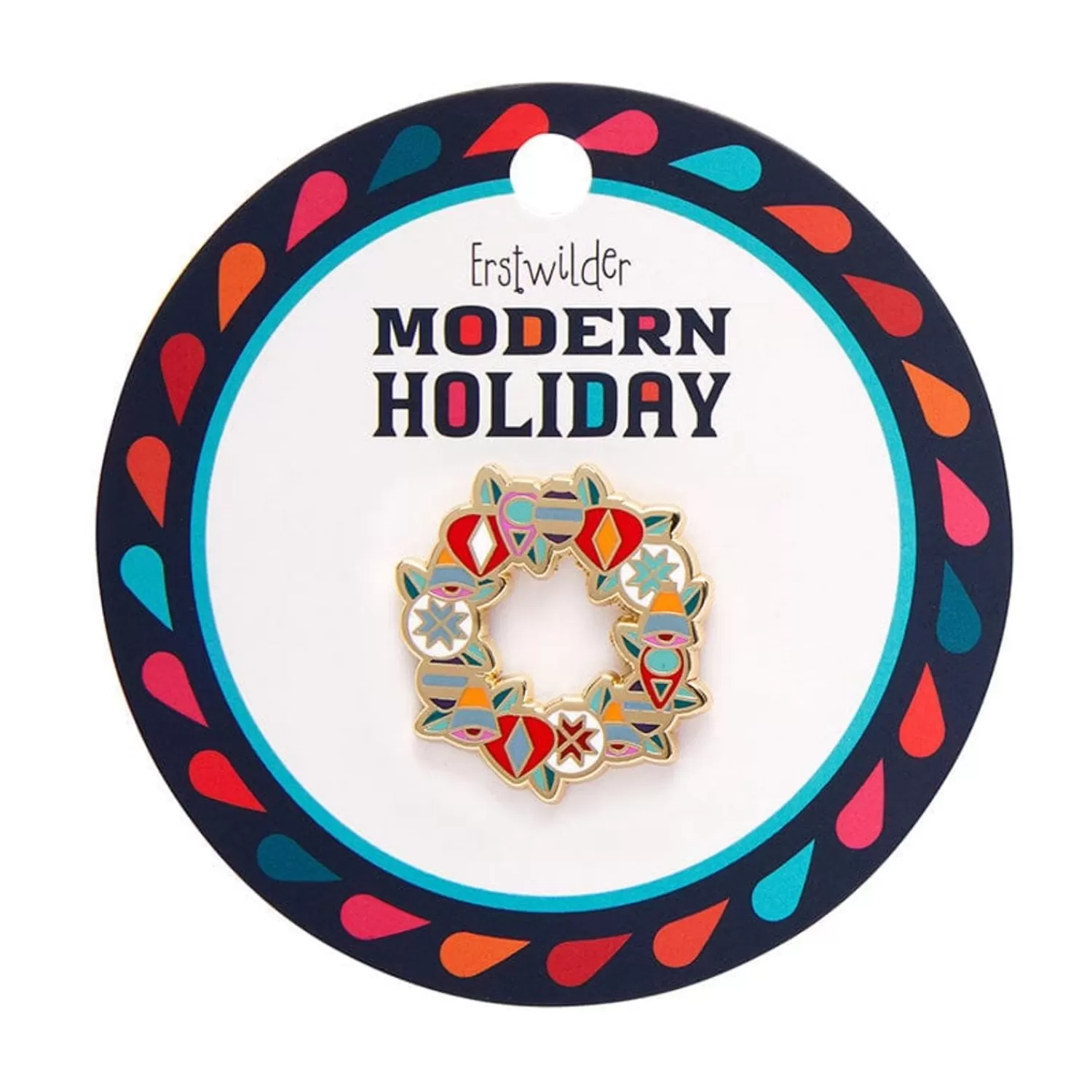 A Jolly Christmas Enamel Pin*Erstwilder Best