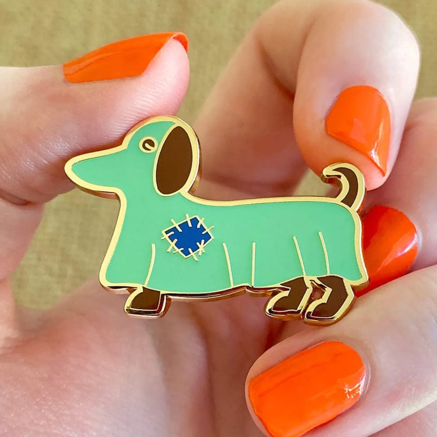 A Most Ghostly Pooch Enamel Pin*Erstwilder Flash Sale