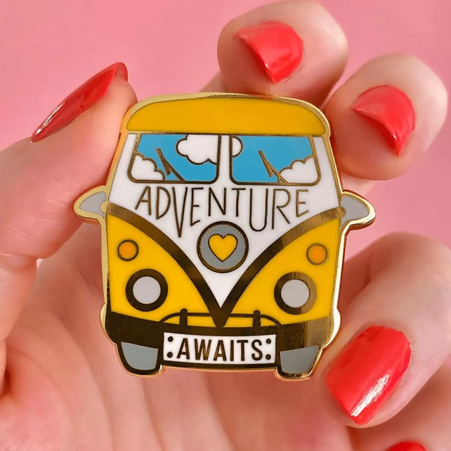 Adventure Awaits Enamel Pin*Erstwilder New