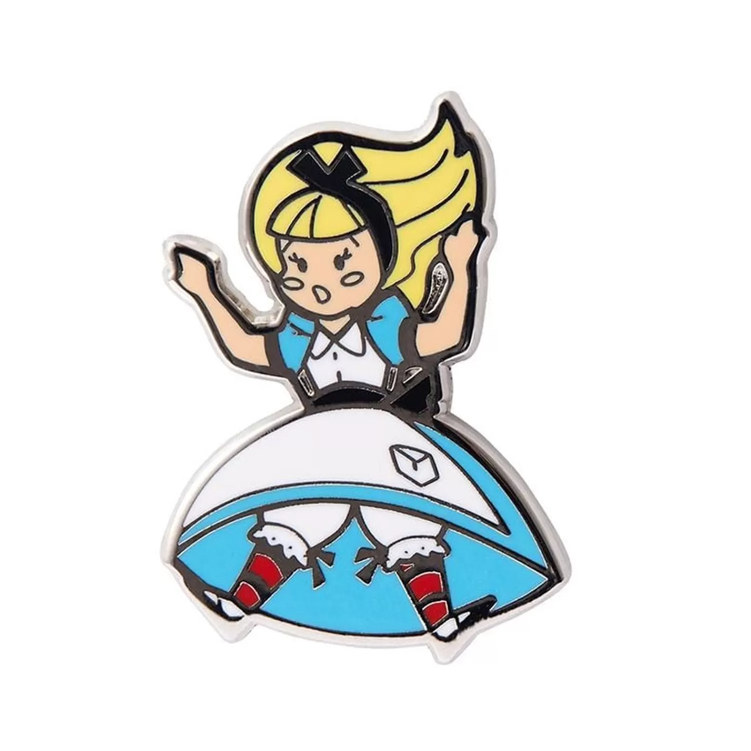 Alice Down The Rabbit Hole Enamel Pin*Erstwilder Best Sale