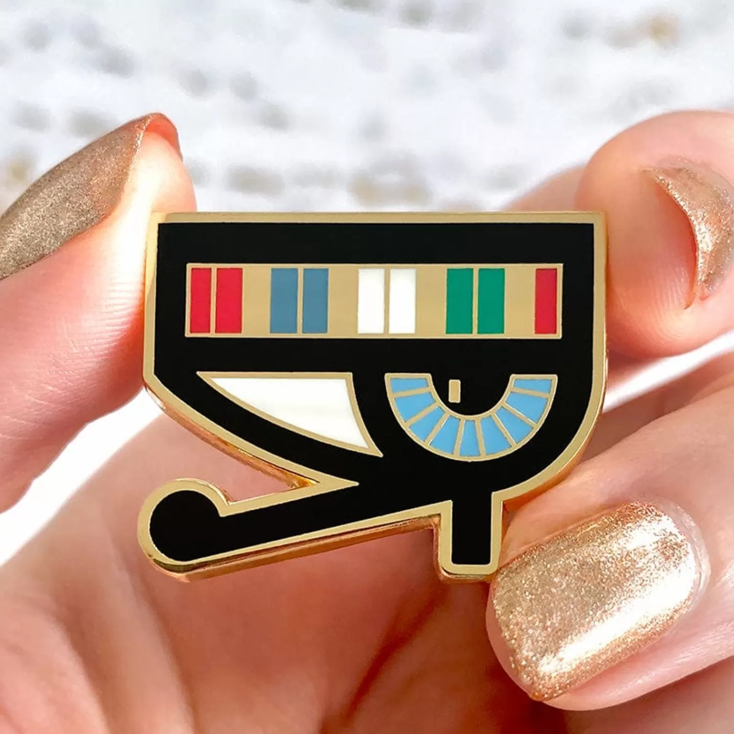 All-Seeing Eye Of Horus Enamel Pin*Erstwilder Cheap