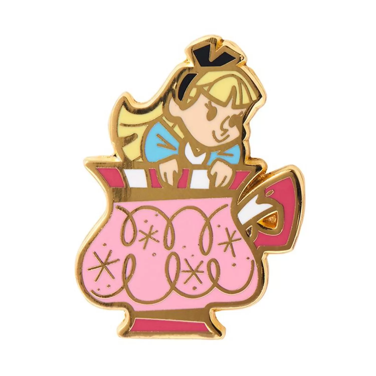 Always Tea Time, Alice Enamel Pin*Erstwilder Sale