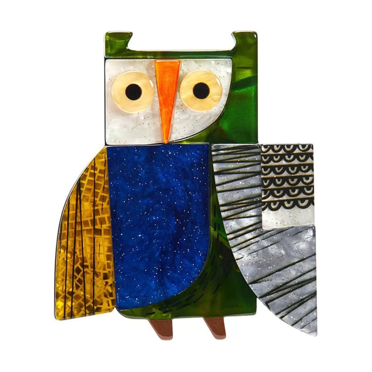 An Owl Named Hoot Brooch*Erstwilder Fashion