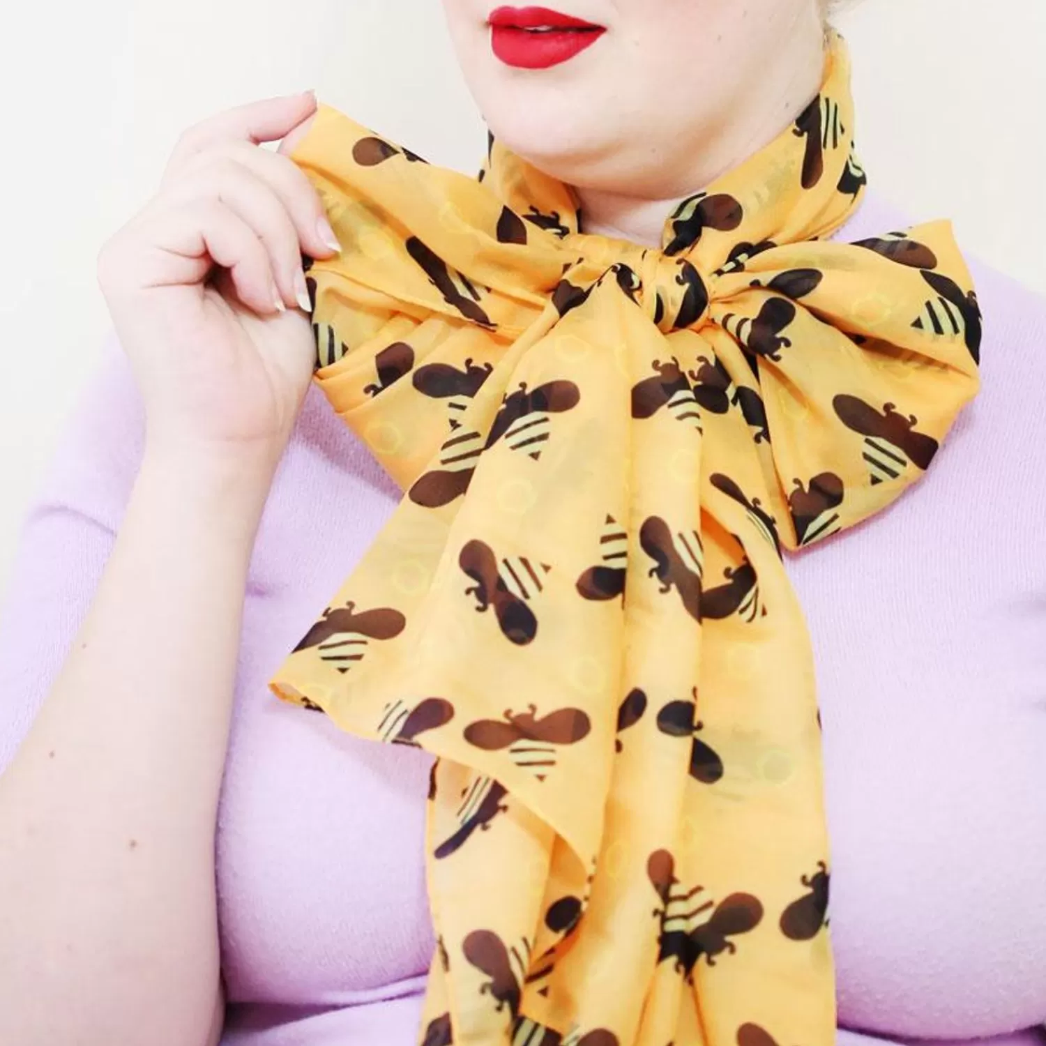 Babette Bee Large Neck Scarf*Erstwilder Hot