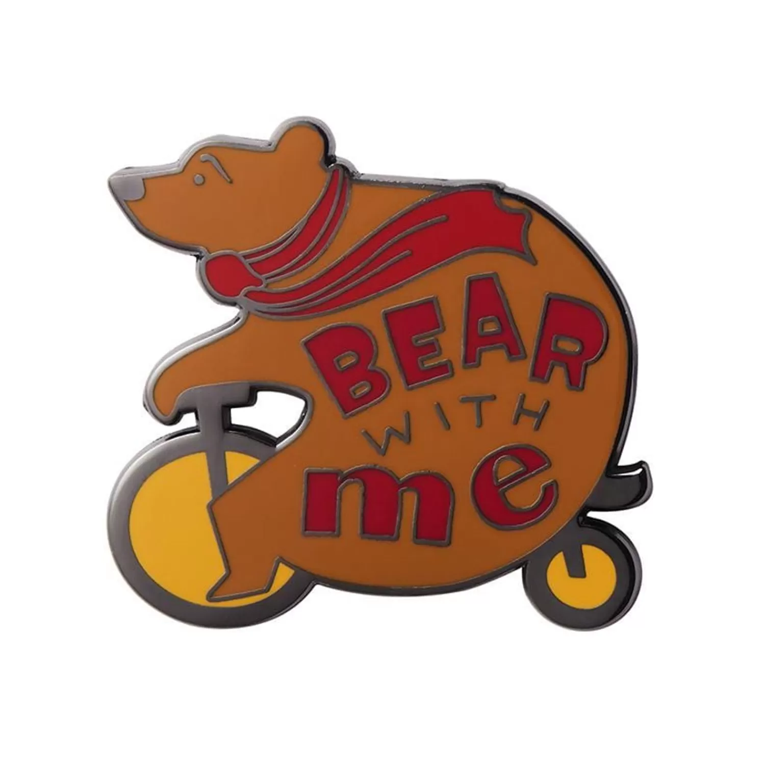 Bear With Me Enamel Pin*Erstwilder Cheap