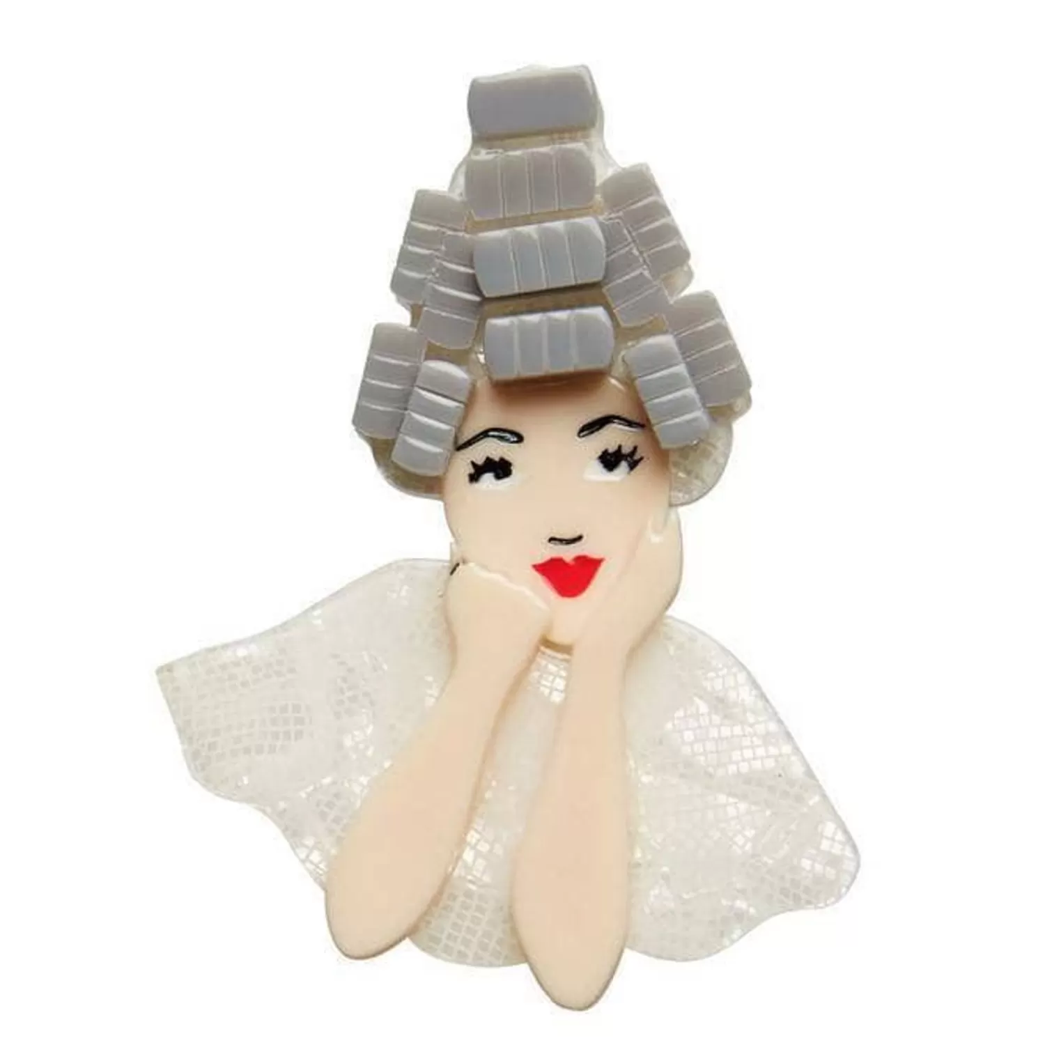 Beauty School Dropout Brooch*Erstwilder Best