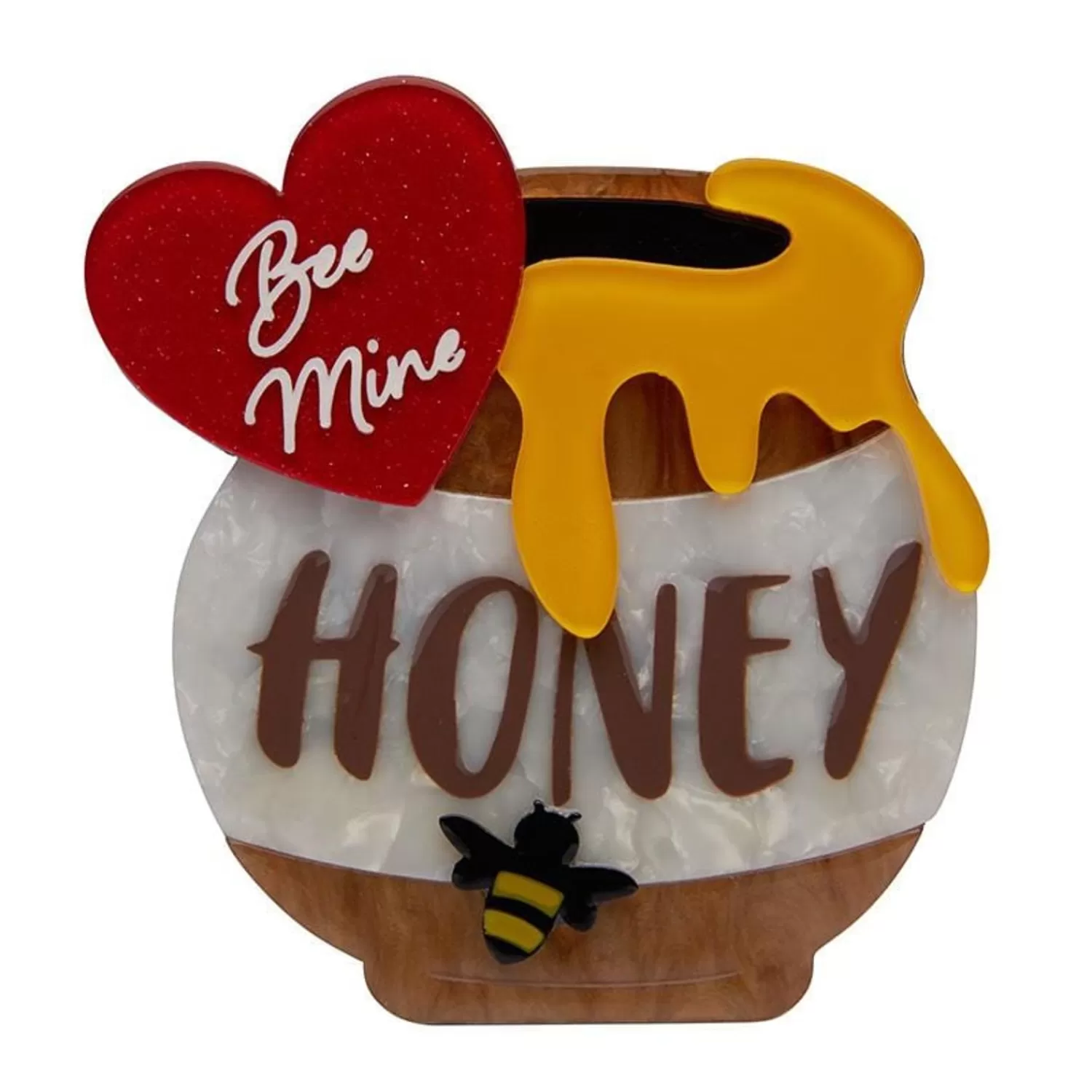 Bee Mine, Honey Brooch*Erstwilder Fashion