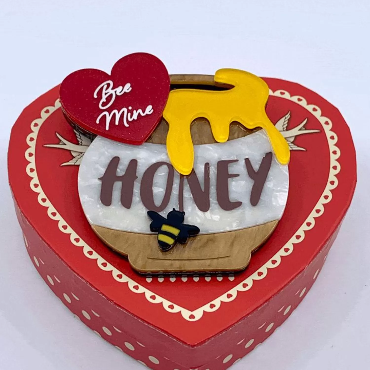 Bee Mine, Honey Brooch*Erstwilder Fashion