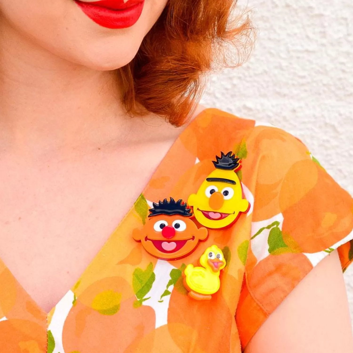 Bert & Ernie Brooch*Erstwilder Online