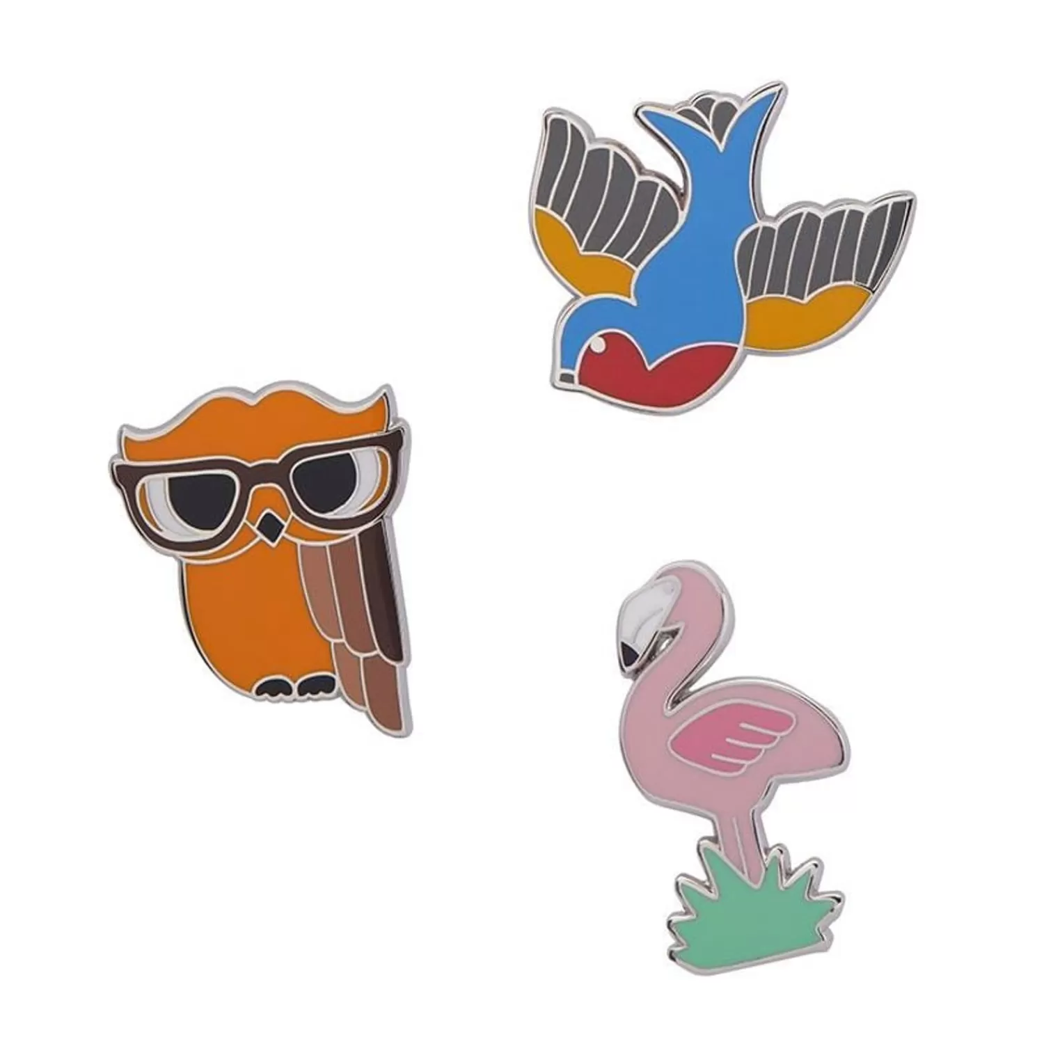 Birdie Buddies Enamel Pin Set*Erstwilder Cheap