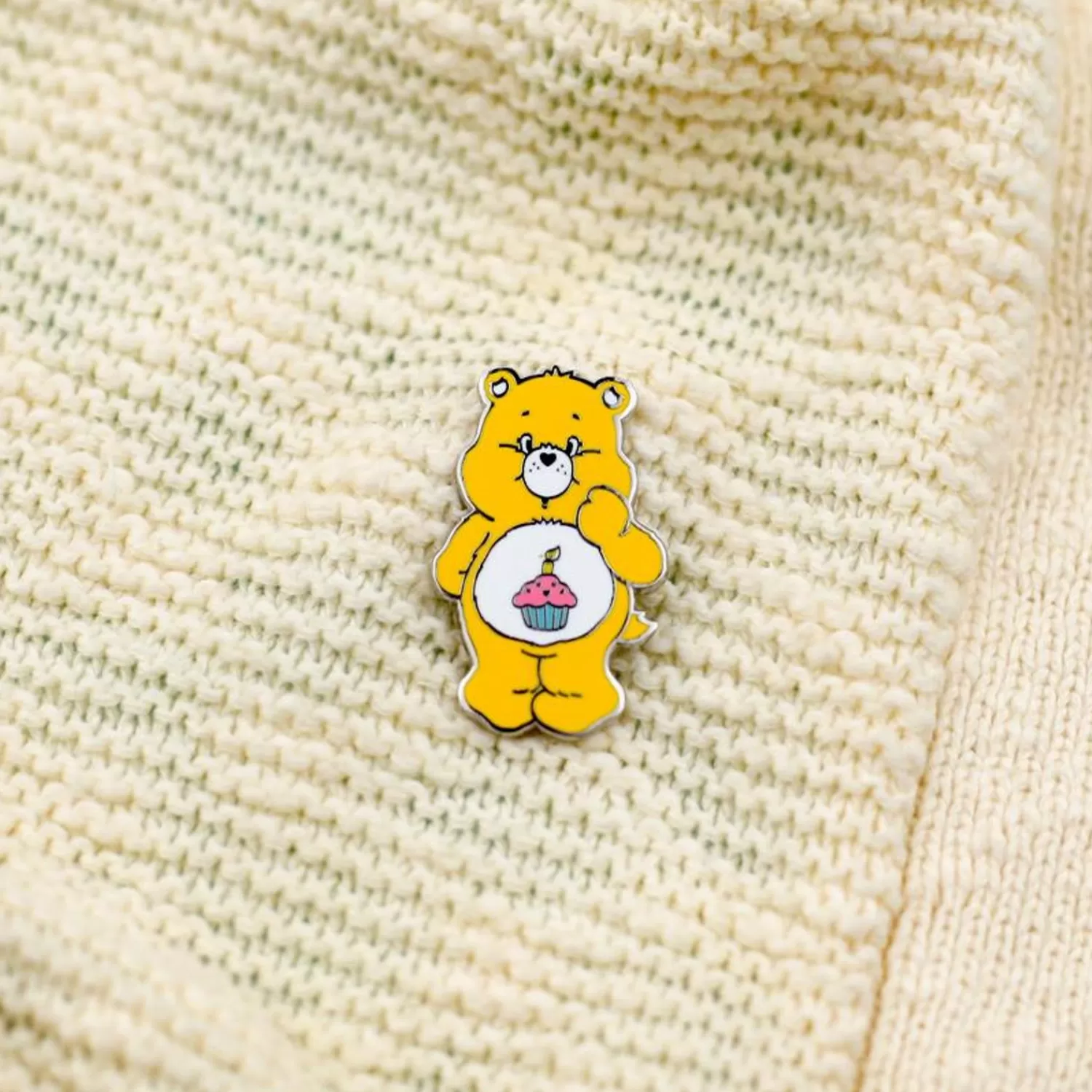 Birthday Bear Enamel Pin*Erstwilder Flash Sale