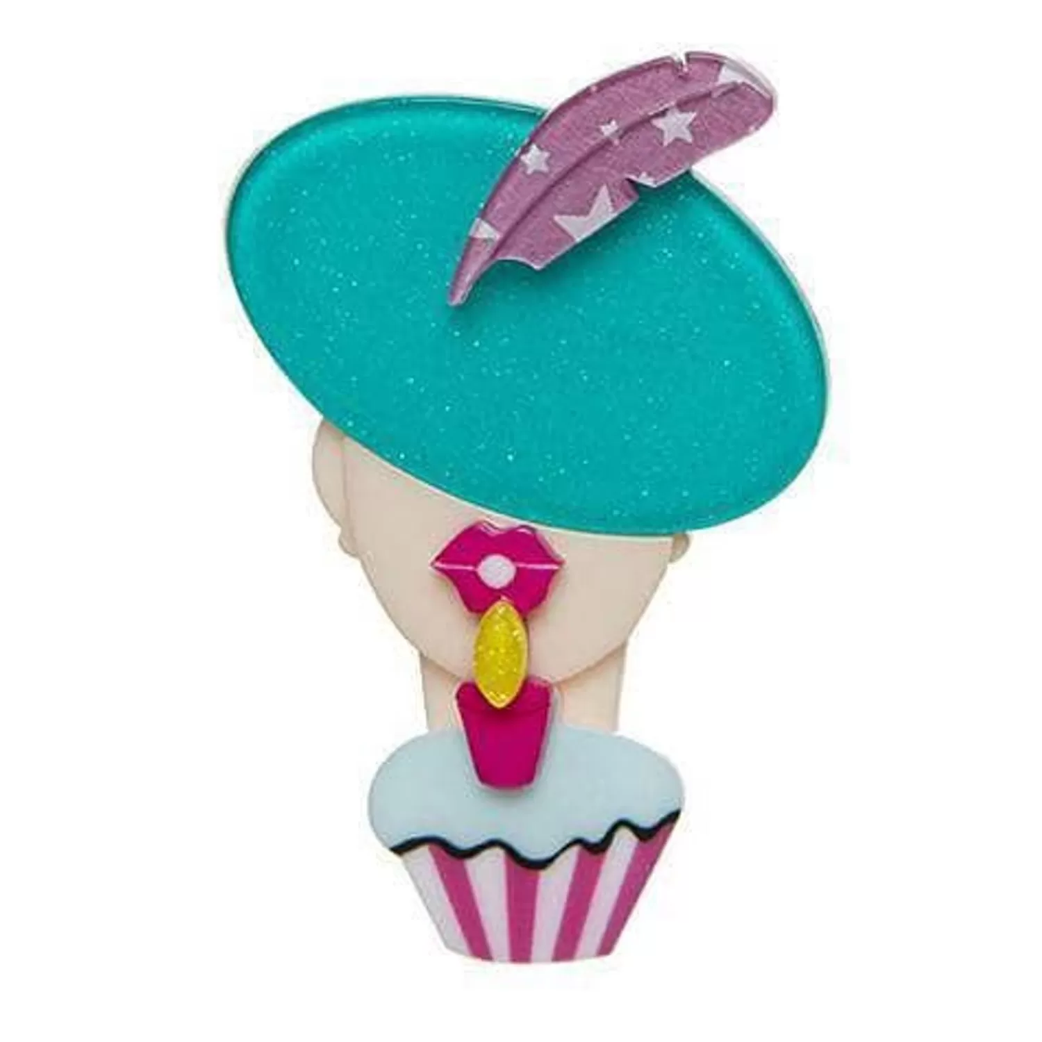 Birthday Chic Brooch*Erstwilder Shop