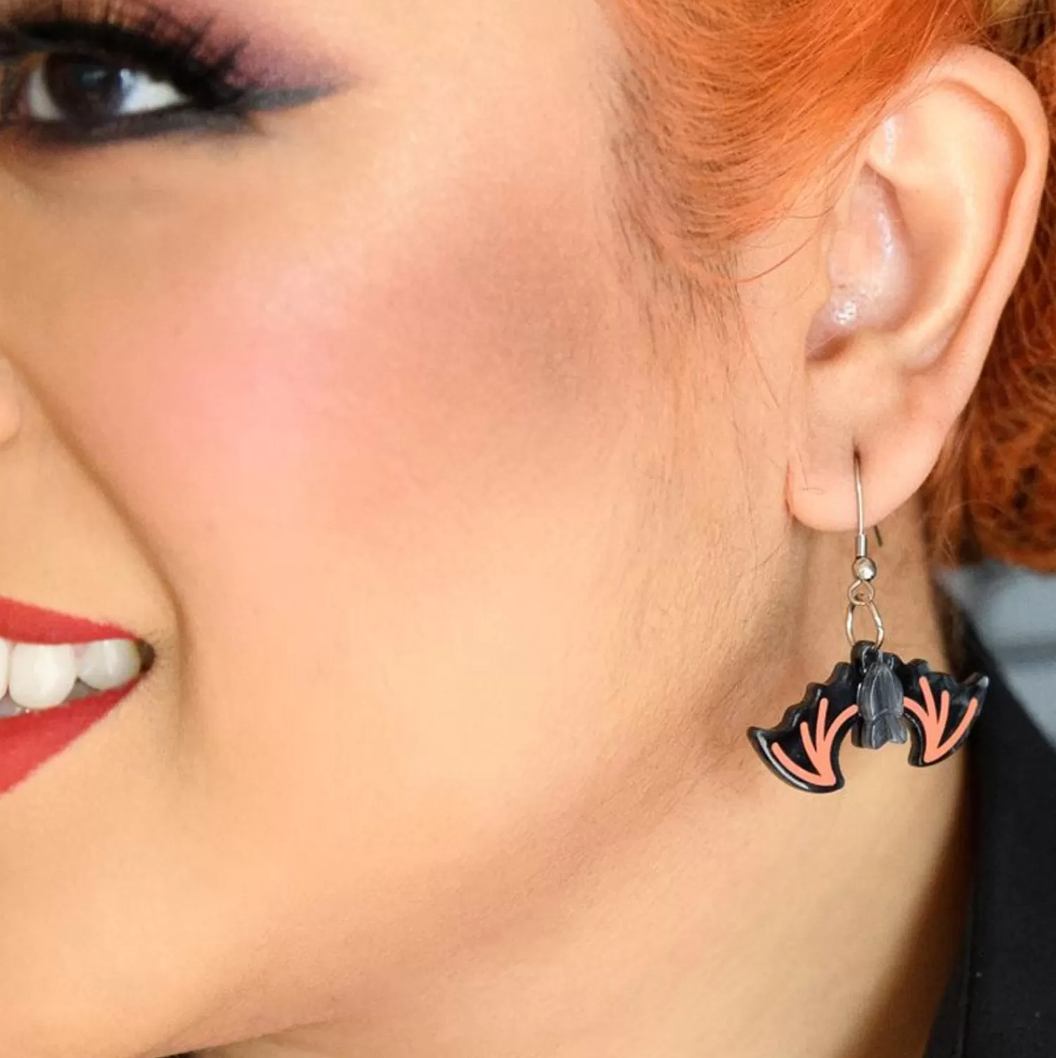 Bite Night Bat Earrings*Erstwilder Sale