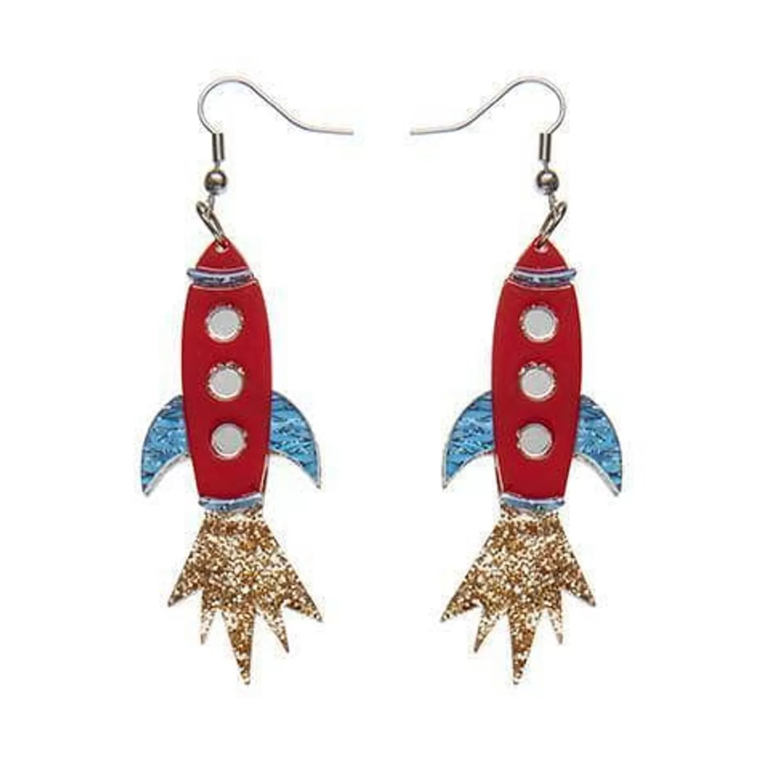 Blast Off! Earrings*Erstwilder Online