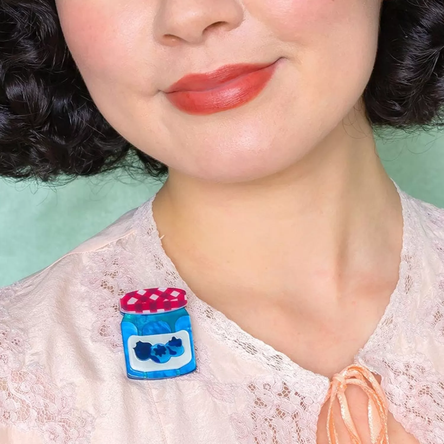 Blueberry Precious Preserve Mini Brooch*Erstwilder Store