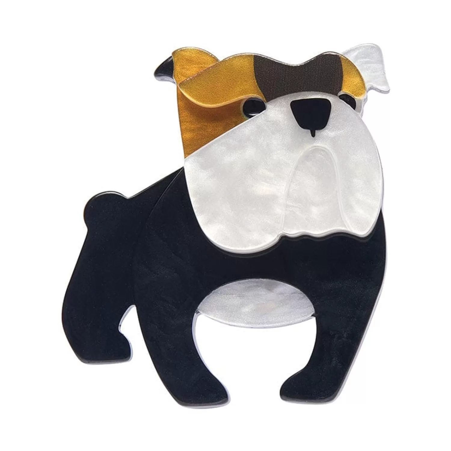 Boof Bulldog Mini Brooch*Erstwilder Hot