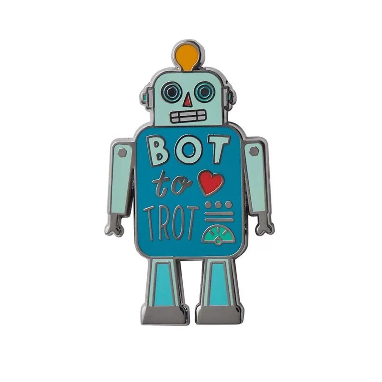 Bot To Trot Enamel Pin*Erstwilder Sale