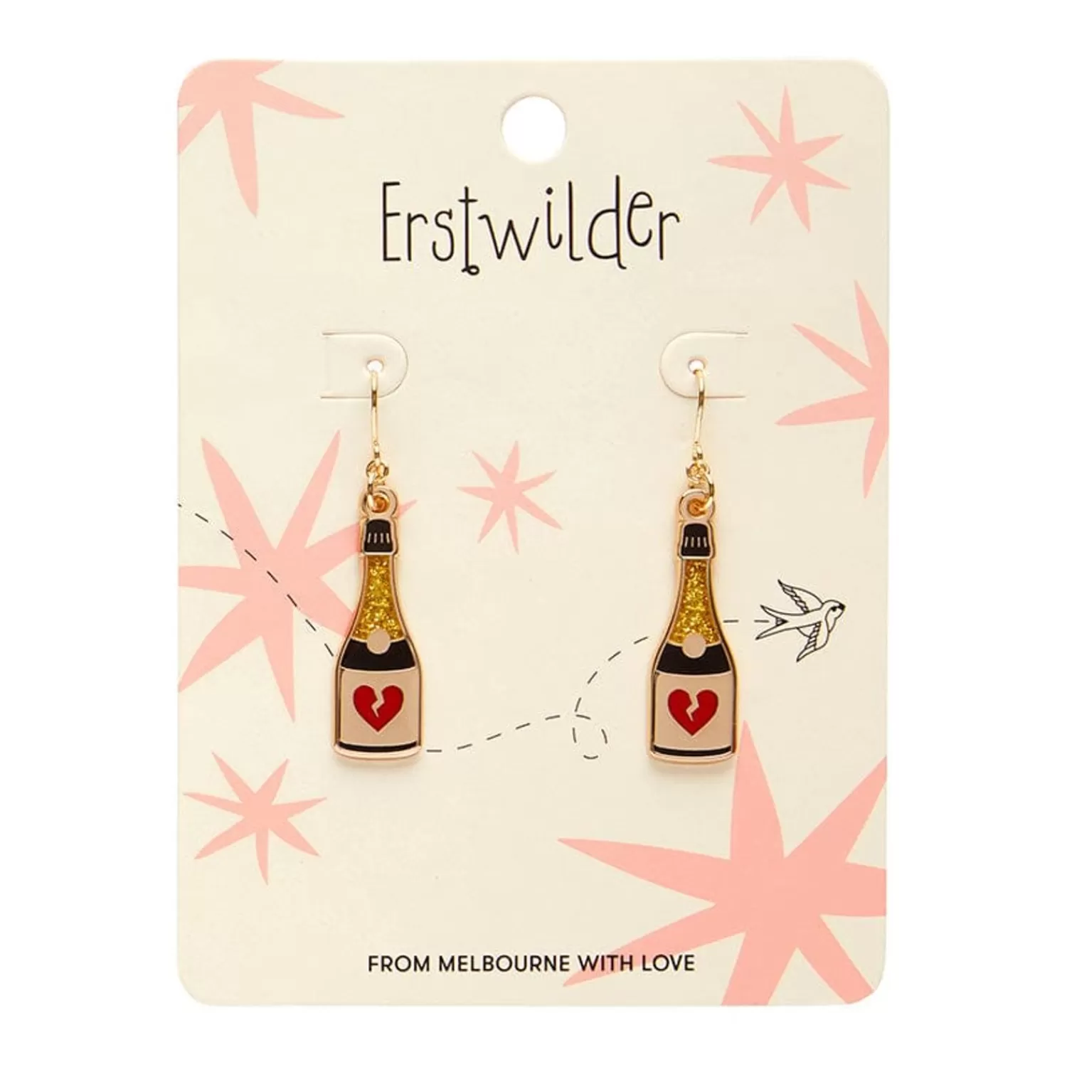 Bubble Trouble Enamel Drop Earrings*Erstwilder Flash Sale