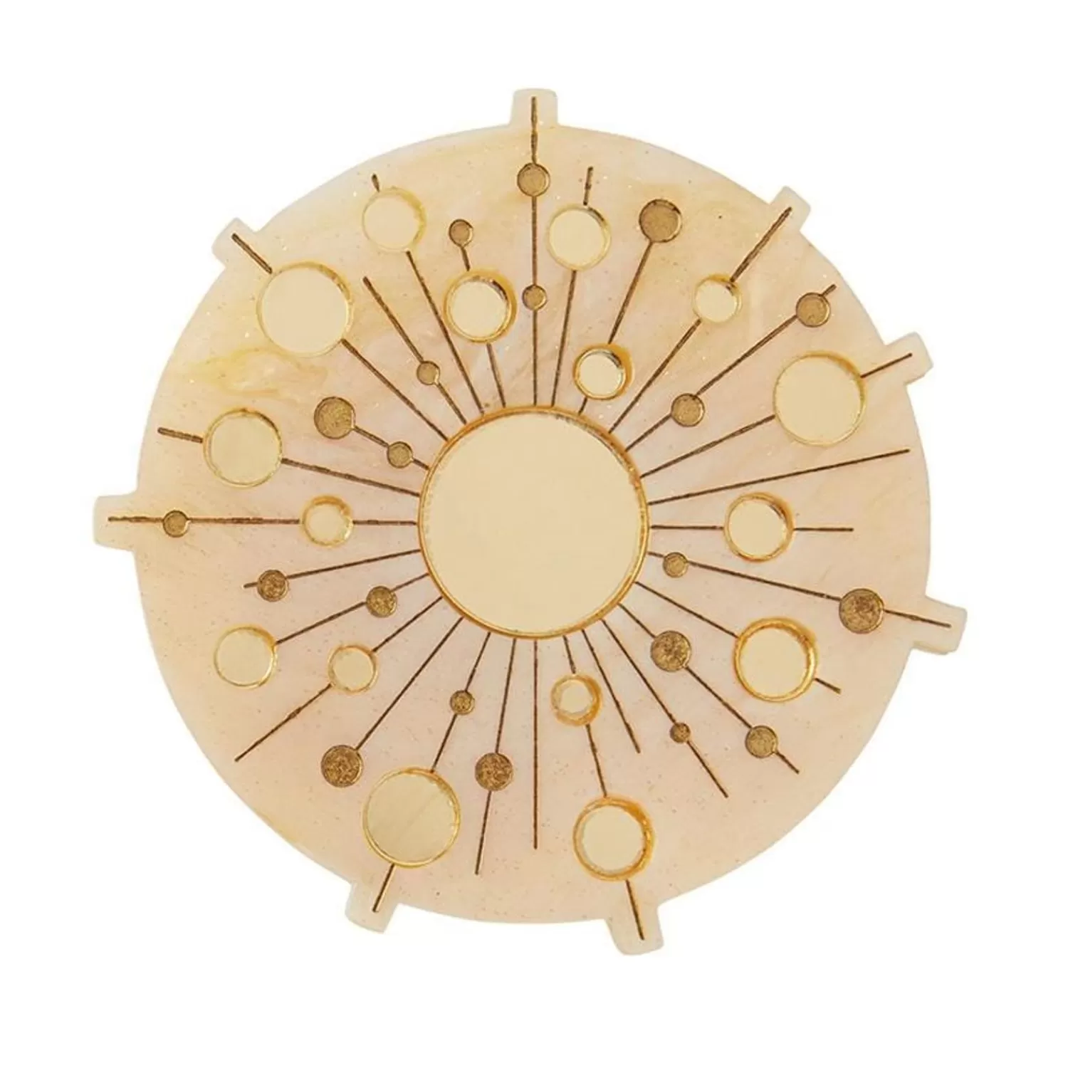 Burst Of Sun Brooch*Erstwilder Clearance