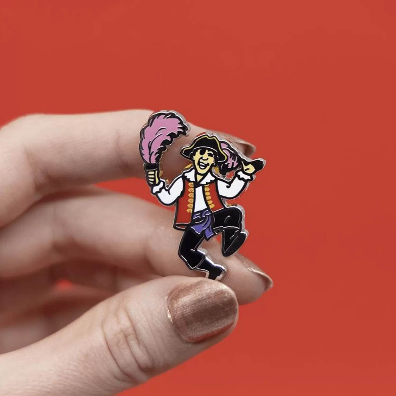 Captain Feathersword Enamel Pin*Erstwilder Fashion