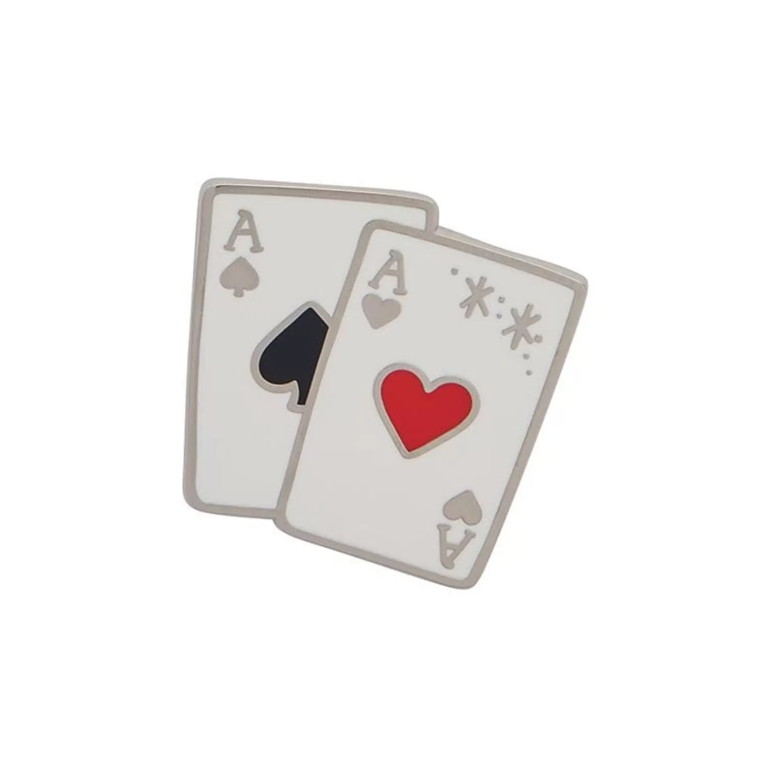 Card Trick Enamel Pin*Erstwilder Outlet