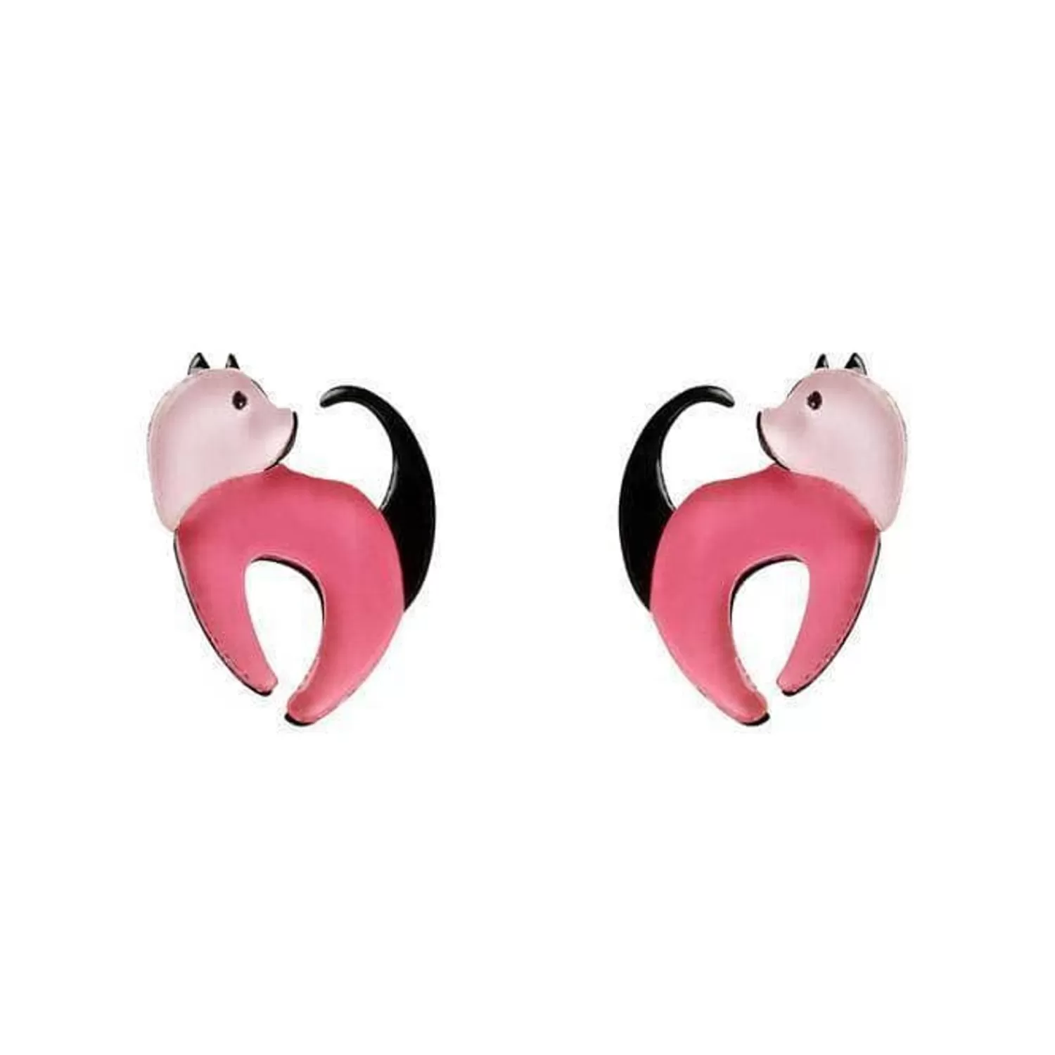 Cat Walk Stud Cat Earrings*Erstwilder Online