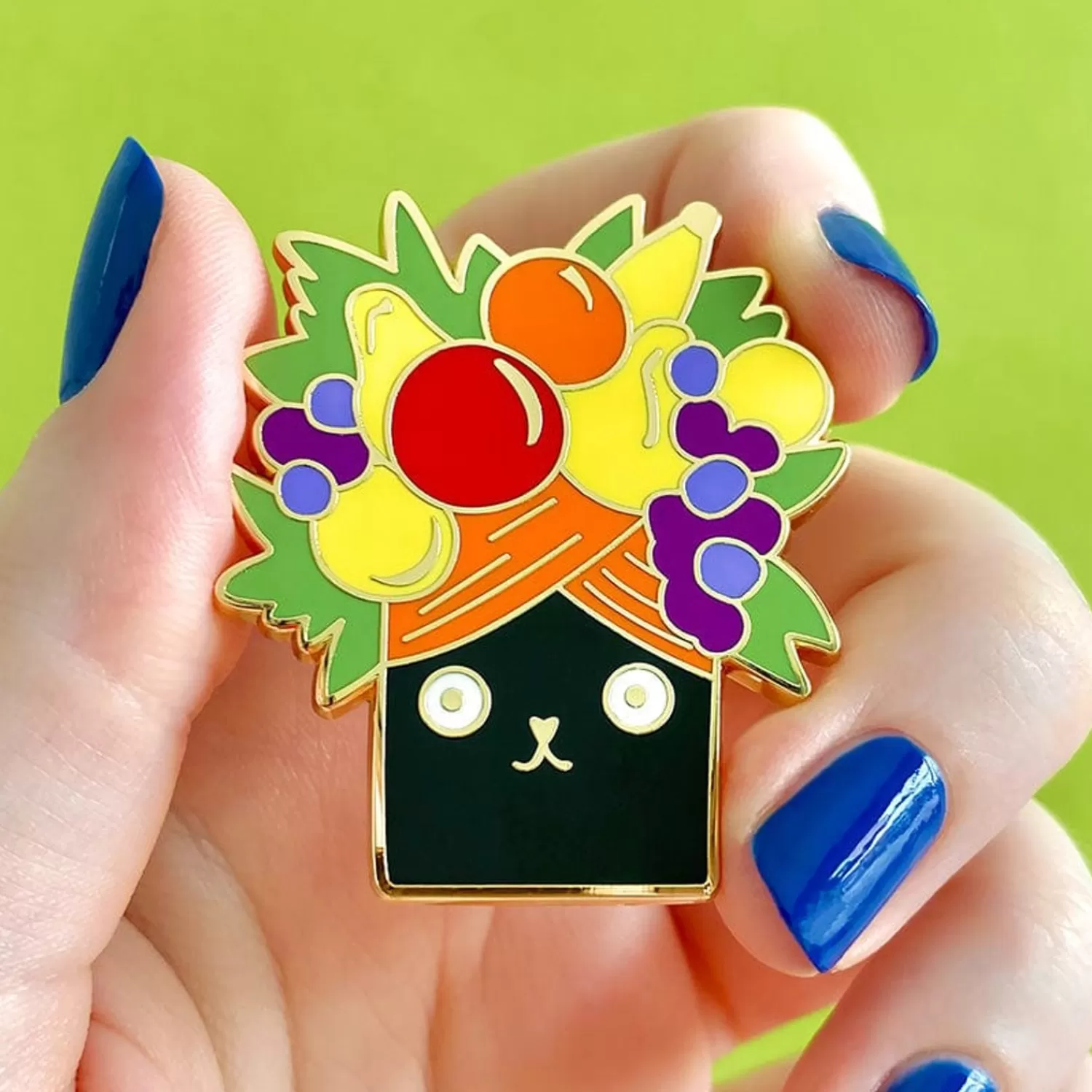 Catmen Miranda Enamel Pin*Erstwilder Store