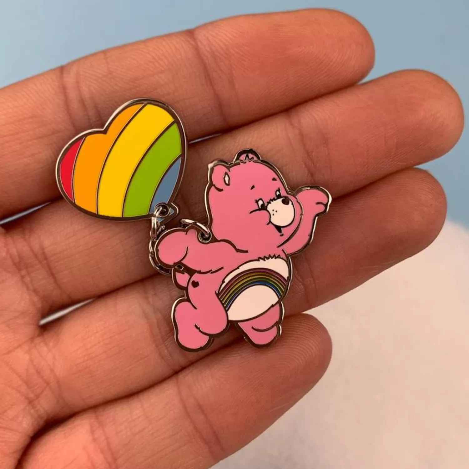 Cheer Bear In The Sky Enamel Pin*Erstwilder Best Sale