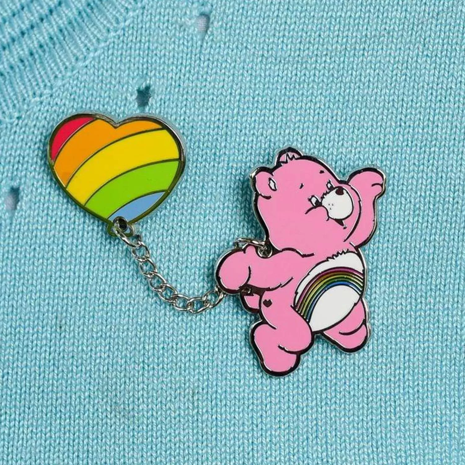 Cheer Bear In The Sky Enamel Pin*Erstwilder Best Sale