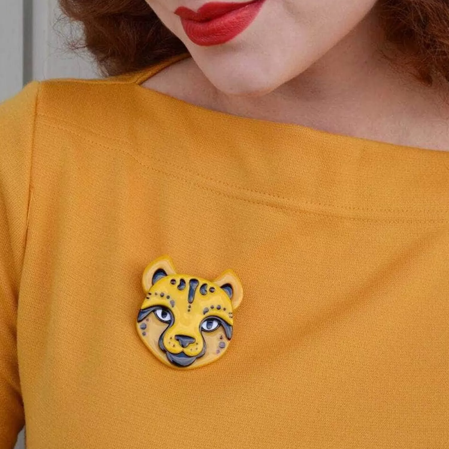 Cheetara'S Chum Brooch*Erstwilder Cheap