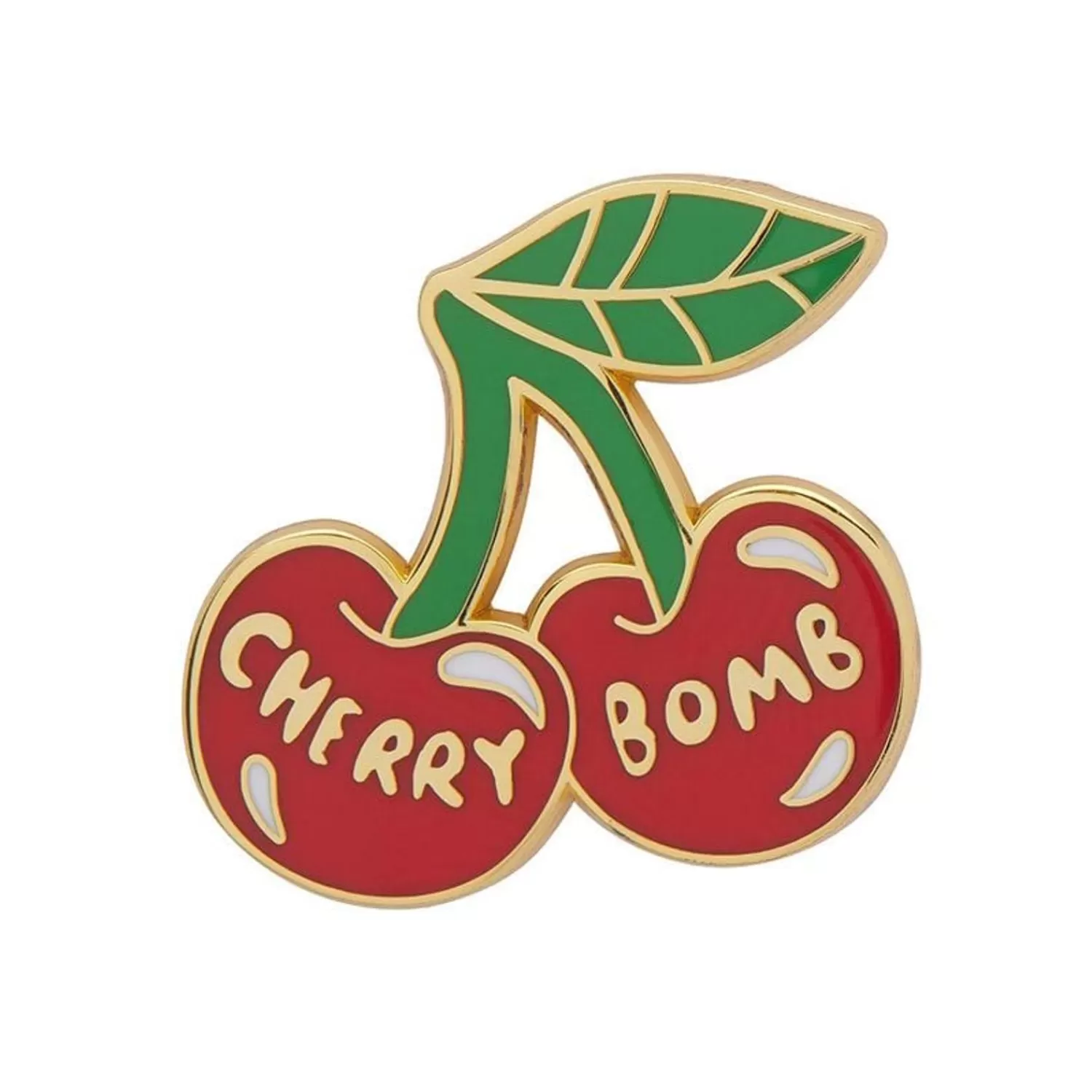 Cherry Bomb Enamel Pin*Erstwilder Best Sale