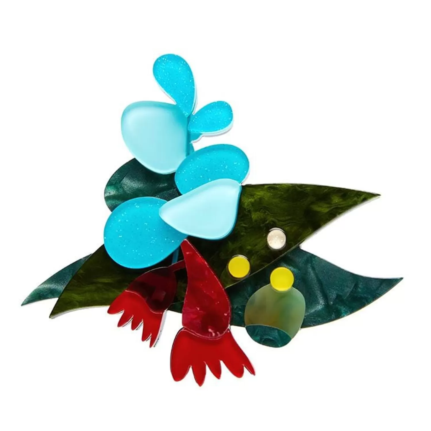 Christmas Holly-Days Brooch*Erstwilder Cheap