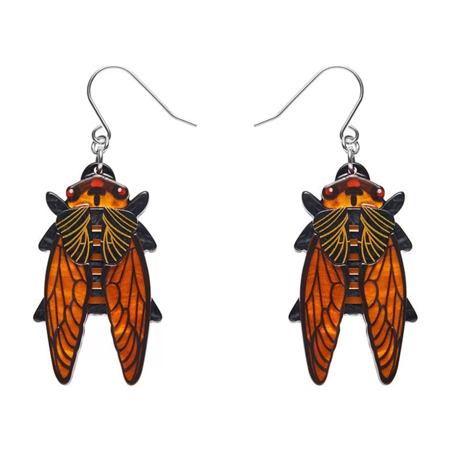 Cicadian Rhythms Earrings*Erstwilder Outlet