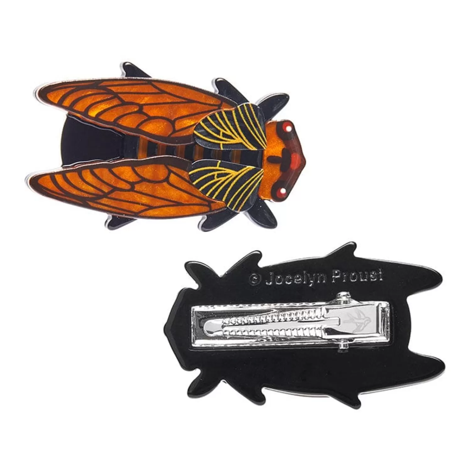 Cicadian Rhythms Hair Clips Set - 2 Piece*Erstwilder Flash Sale