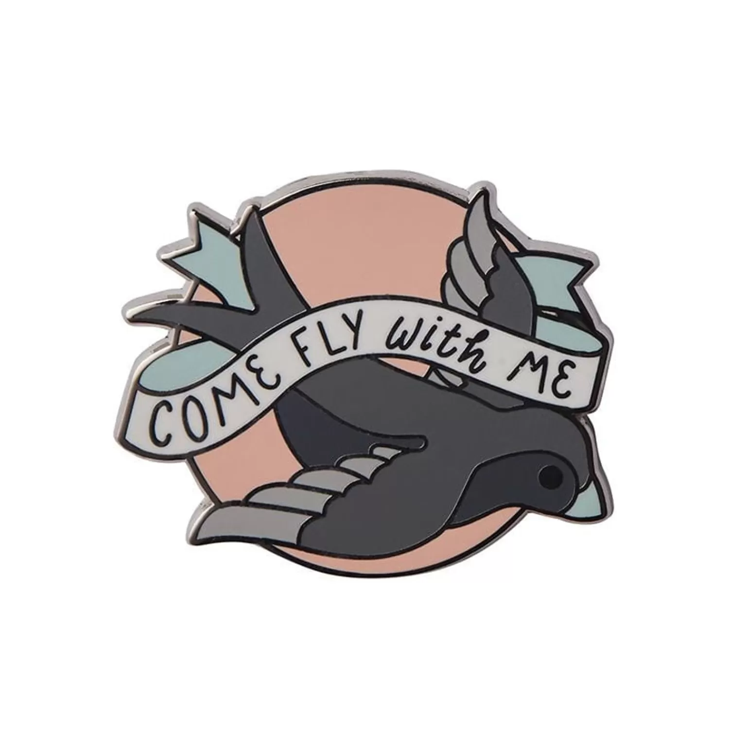 Come Fly With Me Enamel Pin*Erstwilder Flash Sale