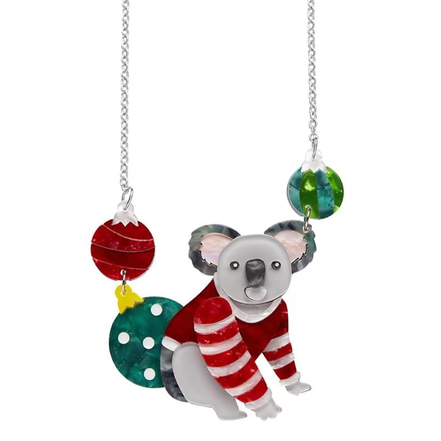 Comfy Christmas Koala Necklace*Erstwilder Sale