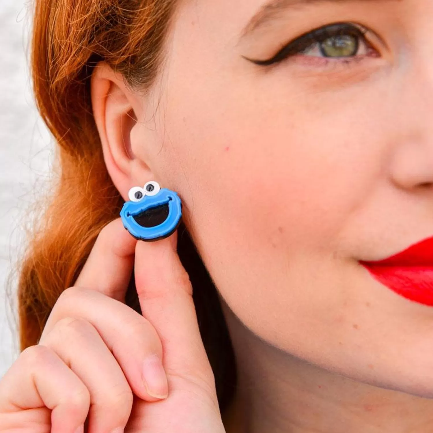 Cookie Monster Earrings*Erstwilder Shop