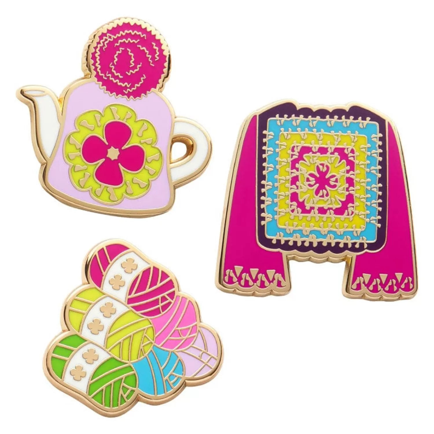 Cosy Things Enamel Pin Pack - 3 Piece*Erstwilder Best