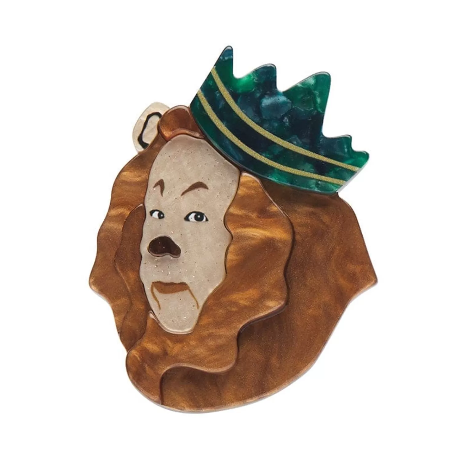 Cowardly Lion Brooch*Erstwilder Cheap