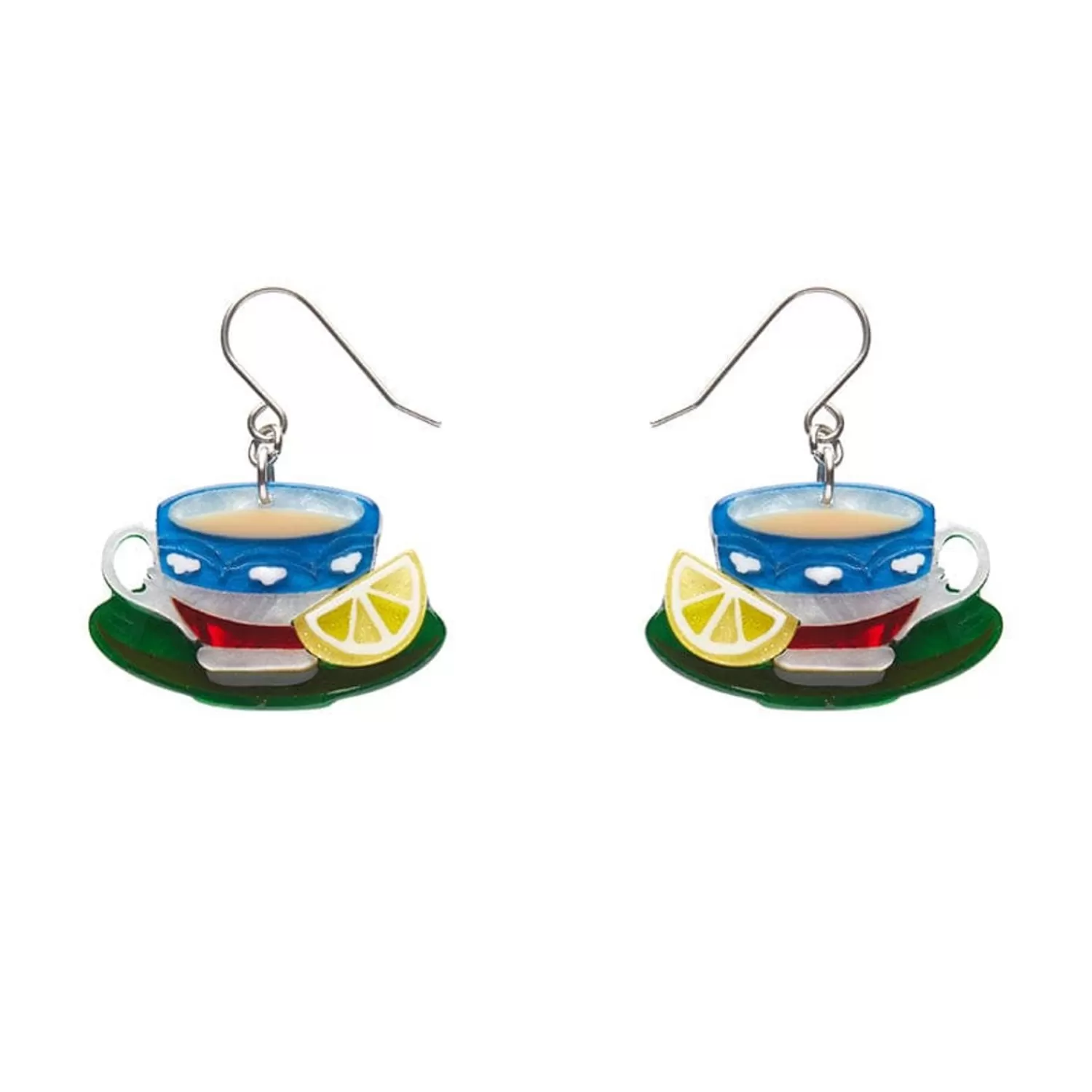 Cuppa Tea Drop Earrings*Erstwilder Fashion