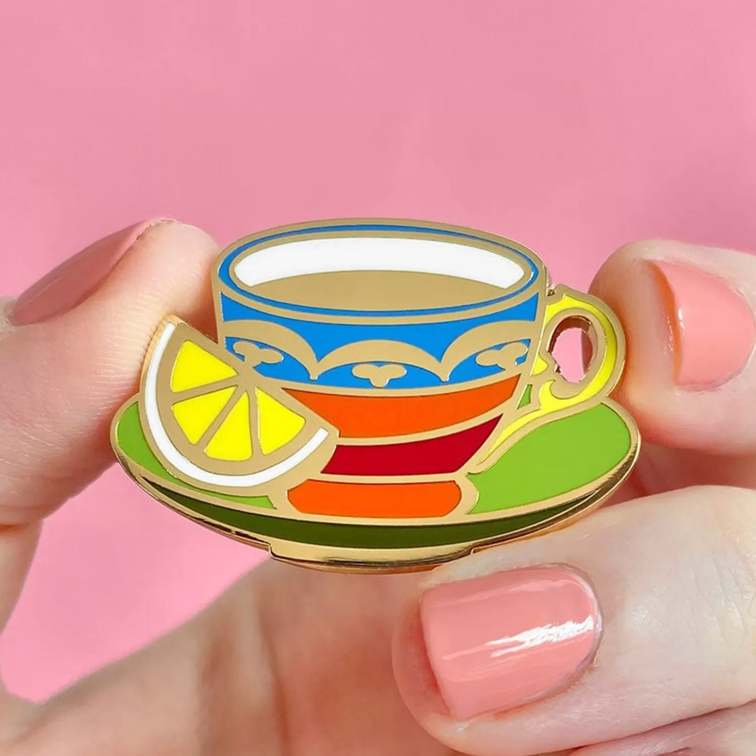 Cuppa Tea Enamel Pin*Erstwilder Shop