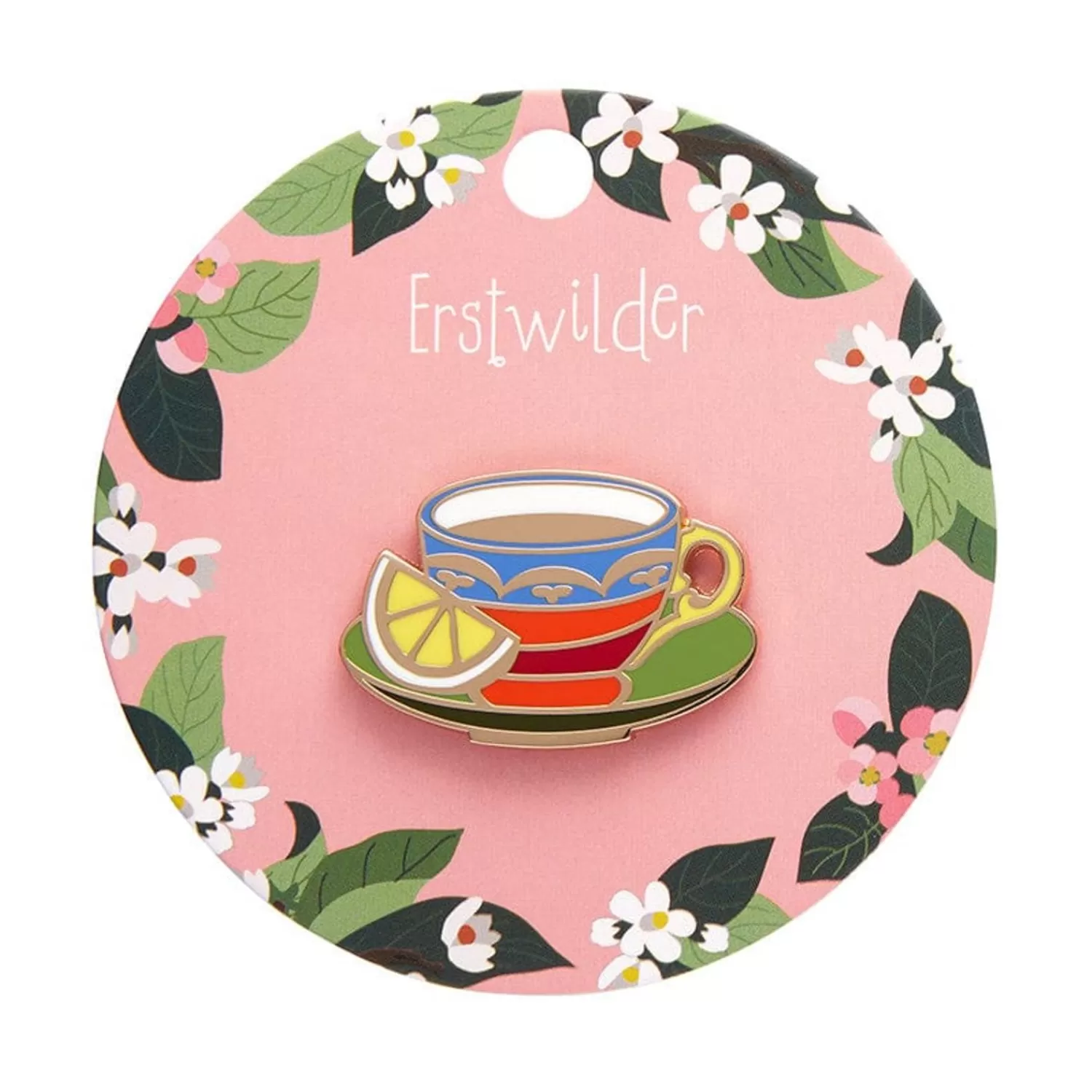 Cuppa Tea Enamel Pin*Erstwilder Shop