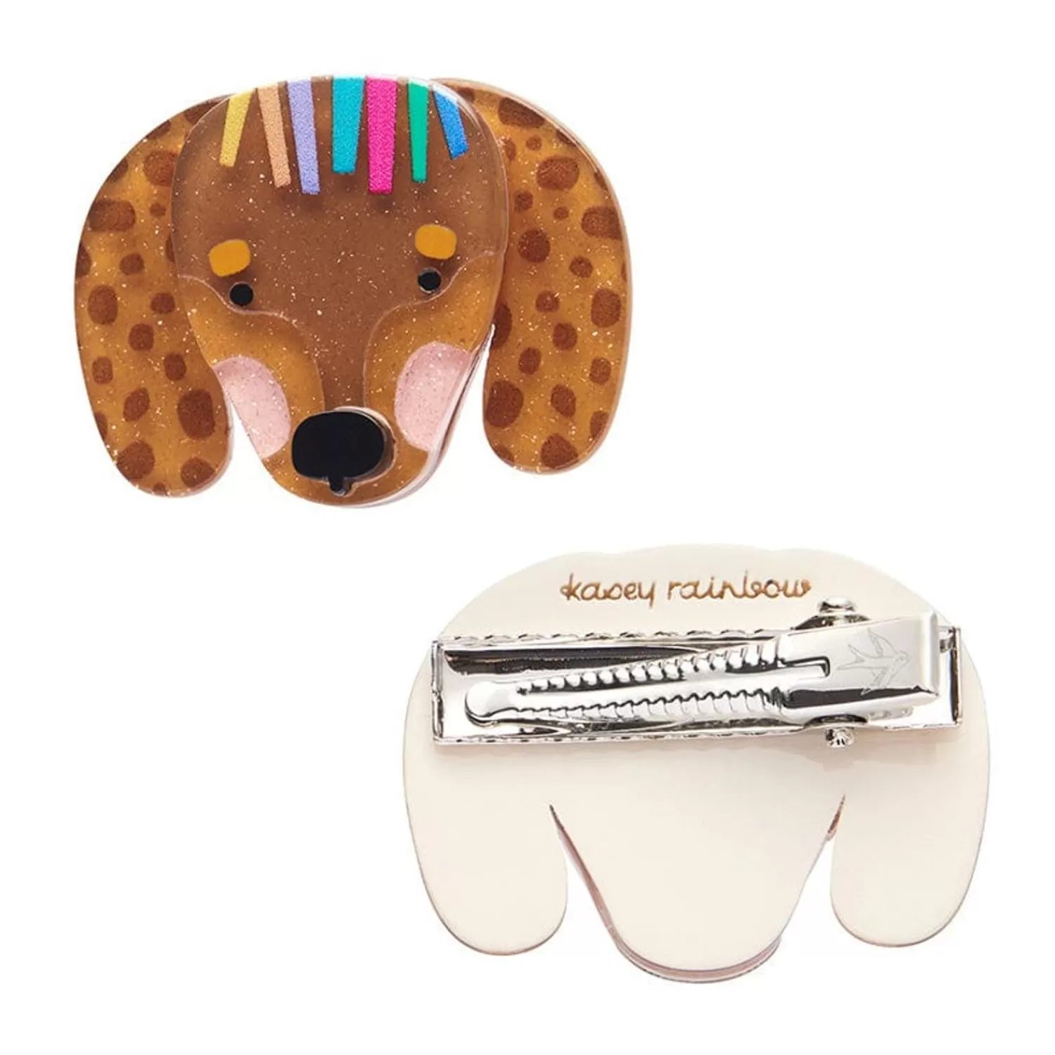 Darcy The Dachshund Hair Clips Set - 2 Piece*Erstwilder Hot