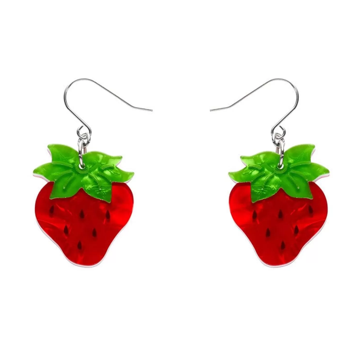 Darling Strawberry Drop Earrings*Erstwilder Best Sale